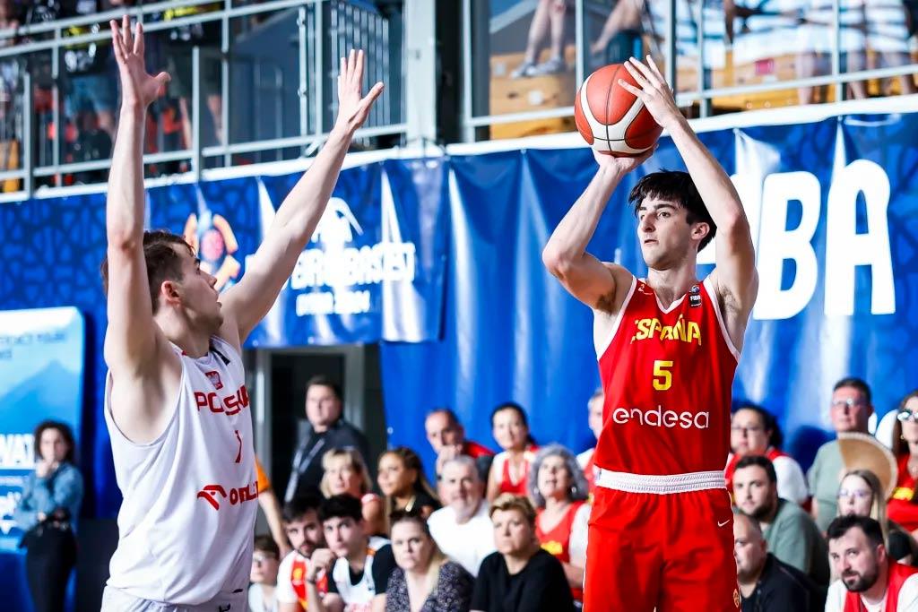España termina 7º tras derrotar con brillantez al anfitrión, 80-107
