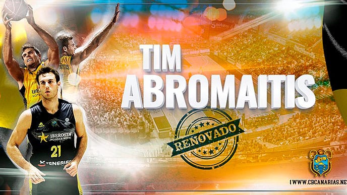 Tim Abromaitis seguirá en el Iberostar Tenerife