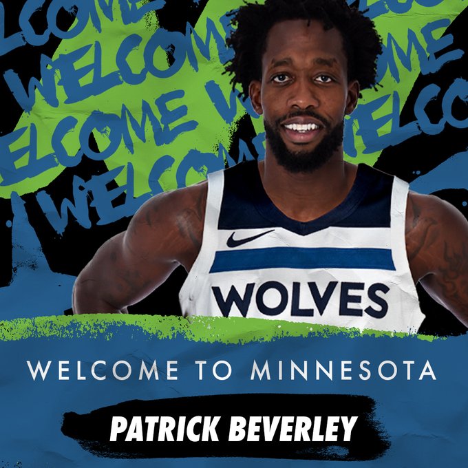 Los Minnesota Timberwolves anuncian a Patrick Beverley