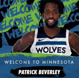 Los Minnesota Timberwolves anuncian a Patrick Beverley