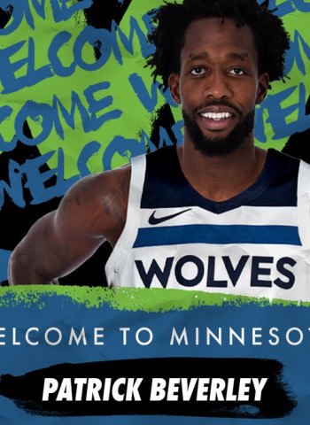 Los Minnesota Timberwolves anuncian a Patrick Beverley