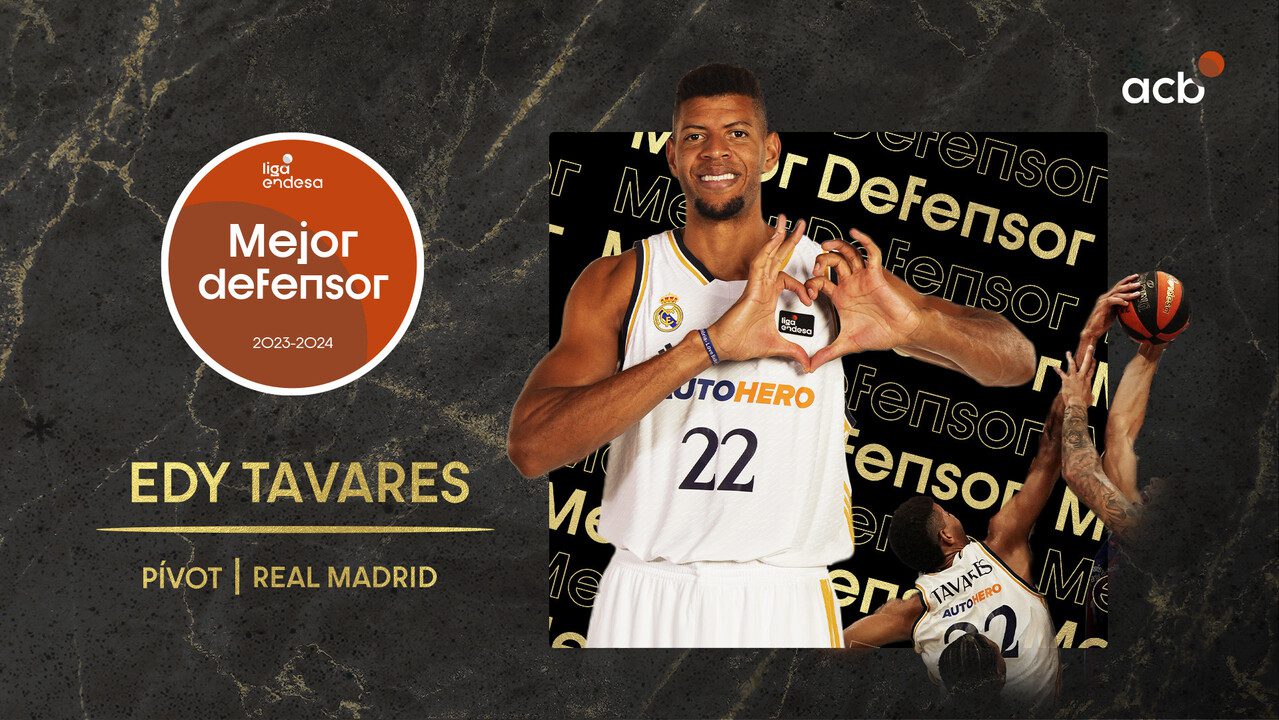 Edy Tavares, Mejor Defensor de la Liga Endesa 2023-24
