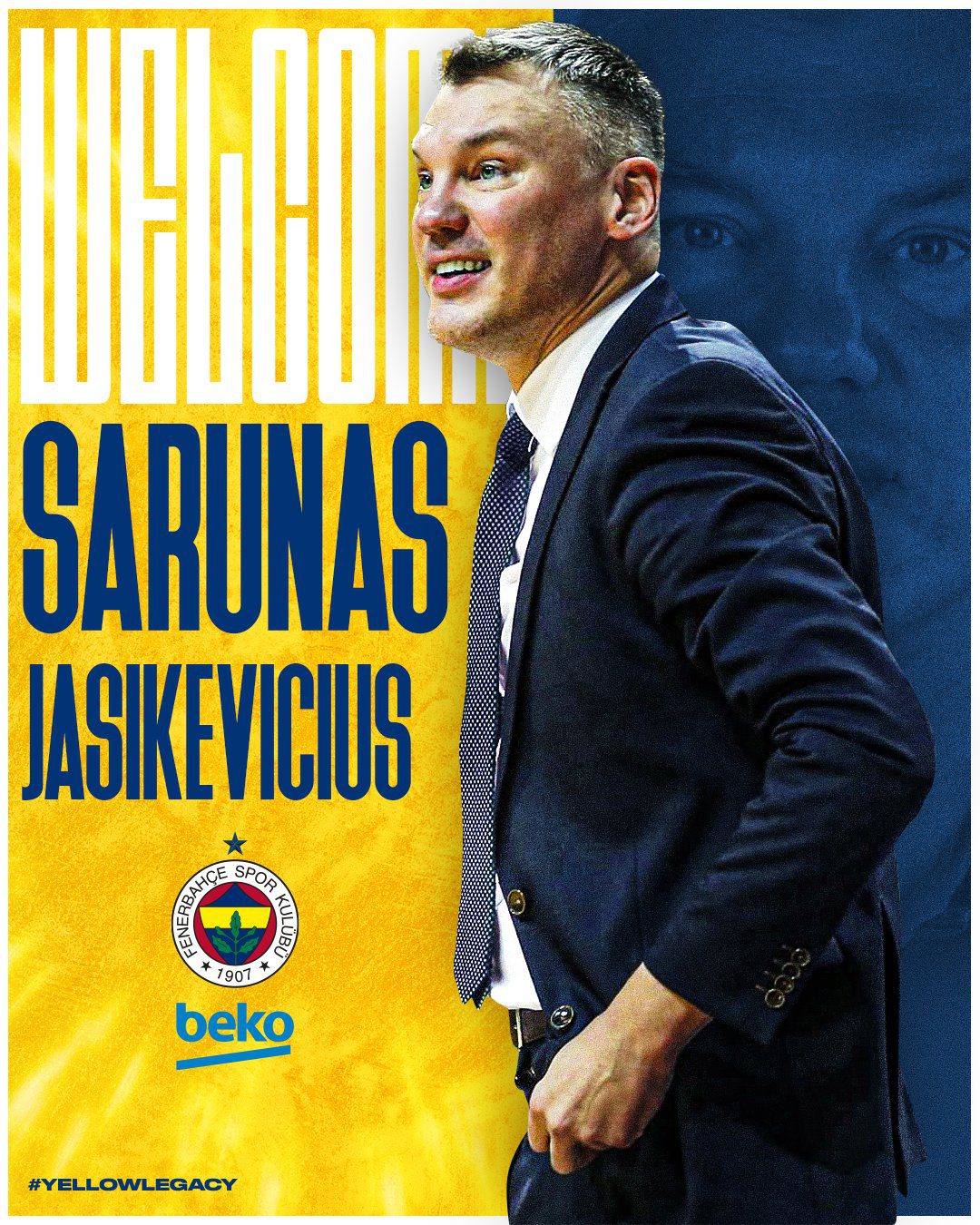Sarunas Jasikevicius, nuevo entrenador del Fenerbahçe Beko