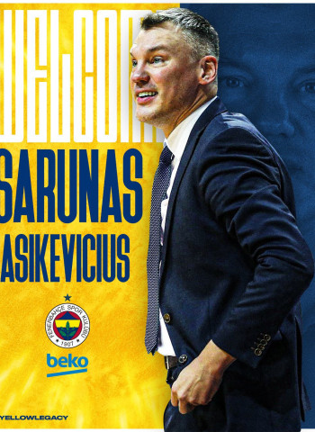 Sarunas Jasikevicius, nuevo entrenador del Fenerbahçe Beko