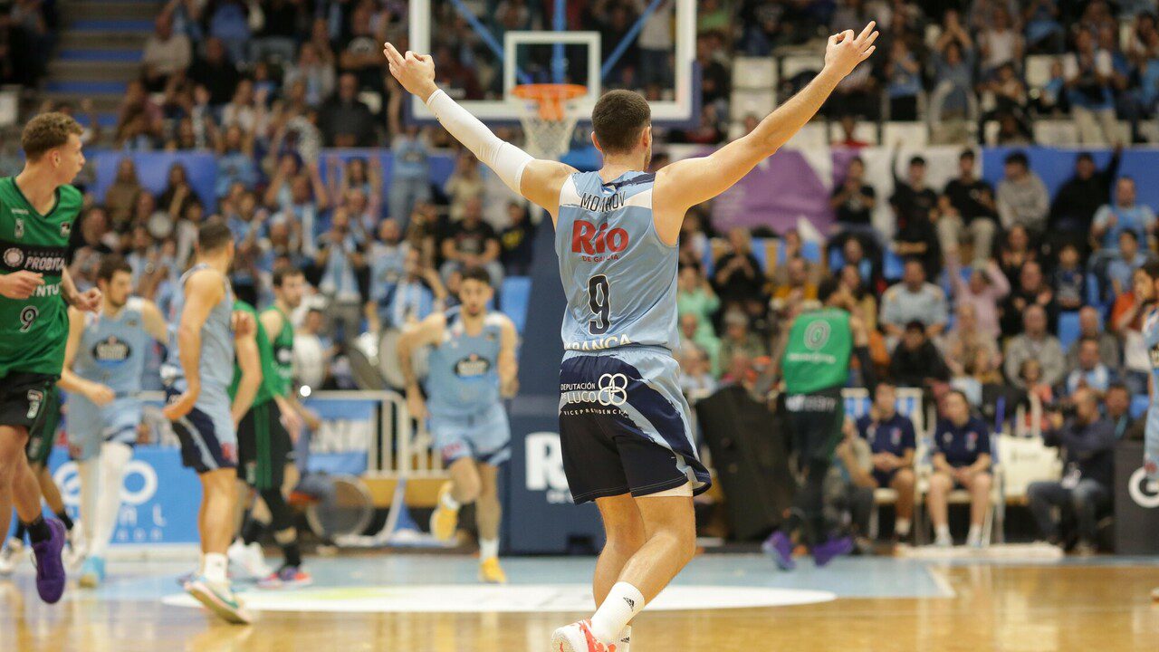 El Breogán gana su segunda victoria, 85-77