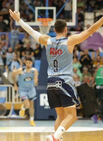 El Breogán gana su segunda victoria, 85-77