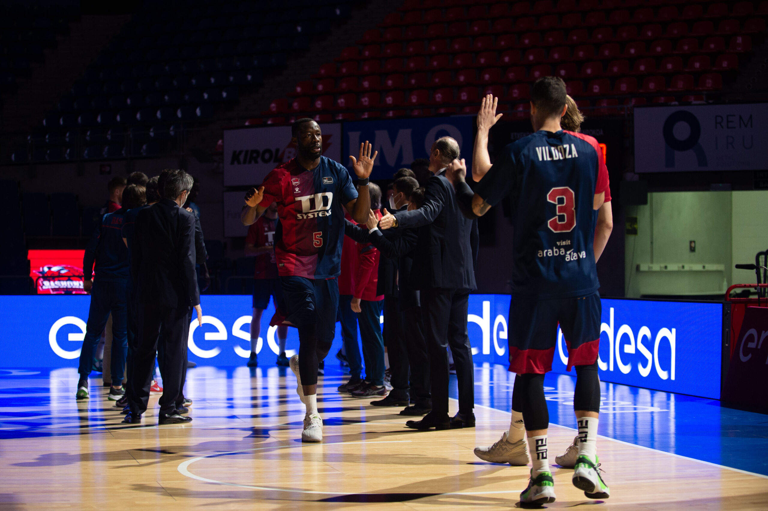 Triple batalla para TD Systems Baskonia