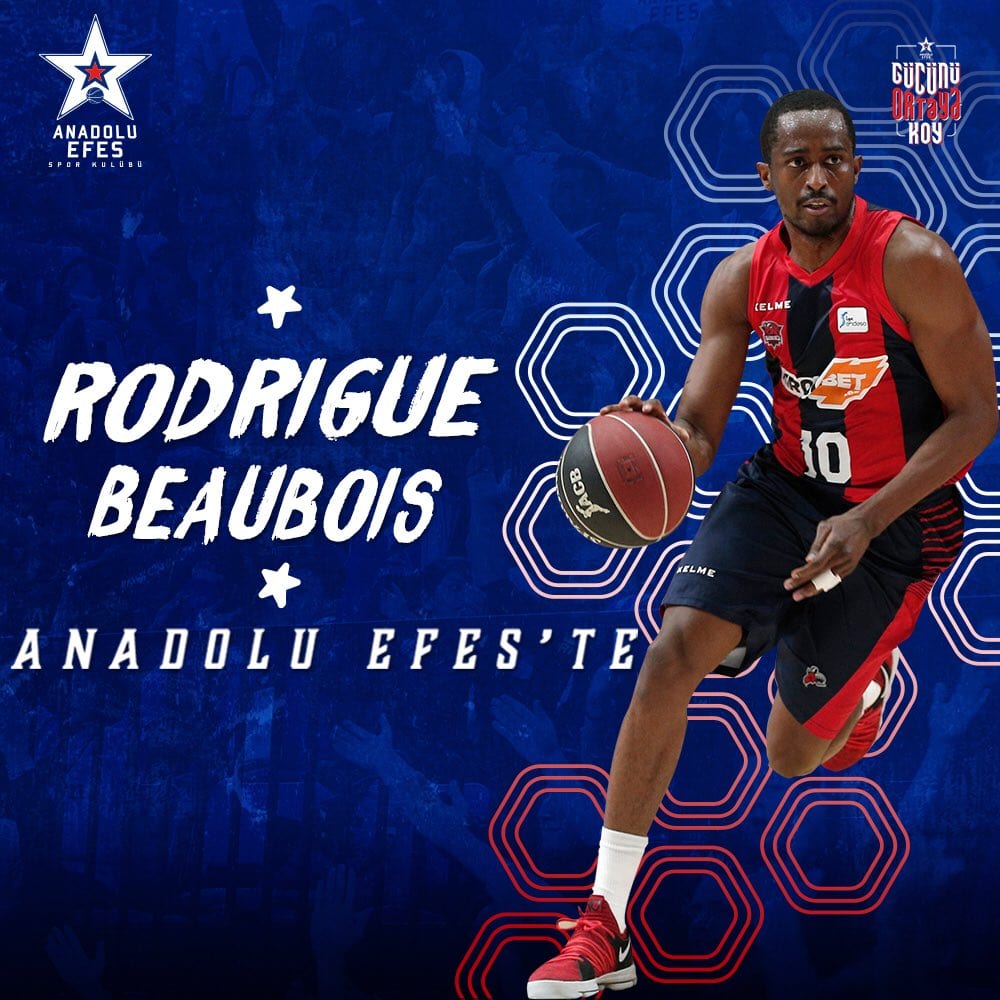 Rodrigue Beaubois, nuevo jugador del Anadolu Efes