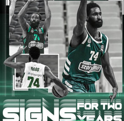 Howard Sant-Roos, dos años más en el Panathinaikos