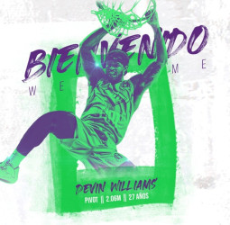 Devin Williams, refuerzo para la pintura del Unicaja