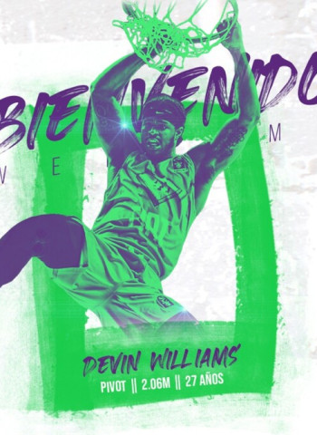 Devin Williams, refuerzo para la pintura del Unicaja