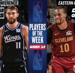 Domantas Sabonis y Darius Garland, jugadores de la semana NBA