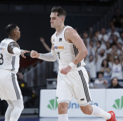 El Real Madrid mantiene su actual paso firme, 96-86