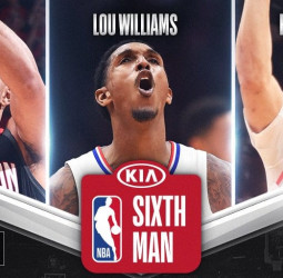 Eric Gordon, Lou Williams y Fred Van Vleet, optan a ser el mejor sexto hombre