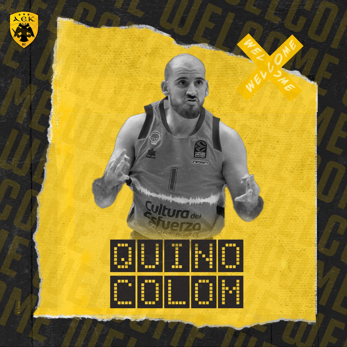 El AEK Atenas anuncia el fichaje de Quino Colom