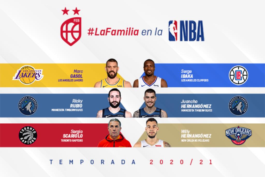 Distintos e ilusionantes retos para los españoles en la nueva temporada NBA