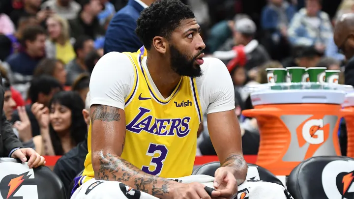 Malas noticias para los Lakers; Anthony Davis, lesionado por tiempo indefinido