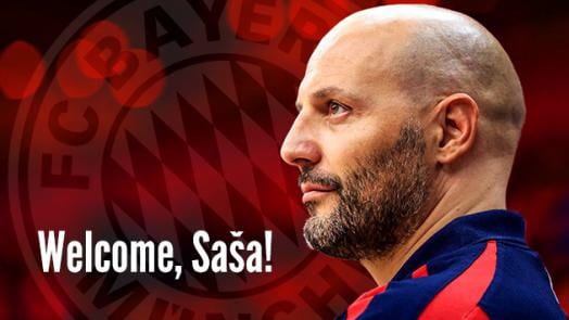 El Bayern Múnich anuncia la contratación de Sasha Djordjevic