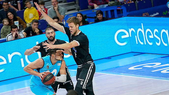 Gentile y Brizuela encienden la luz de la permanencia para Movistar (80-83)
