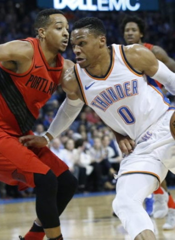 Raptors pincha y Blazers supera a los Thunder