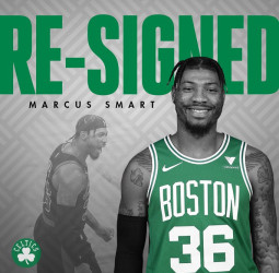 Boston Celtics anuncia la extensión de contrato de Marcus Smart