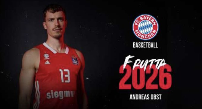 El Bayern Múnich anuncia la renovación de Andreas Obst