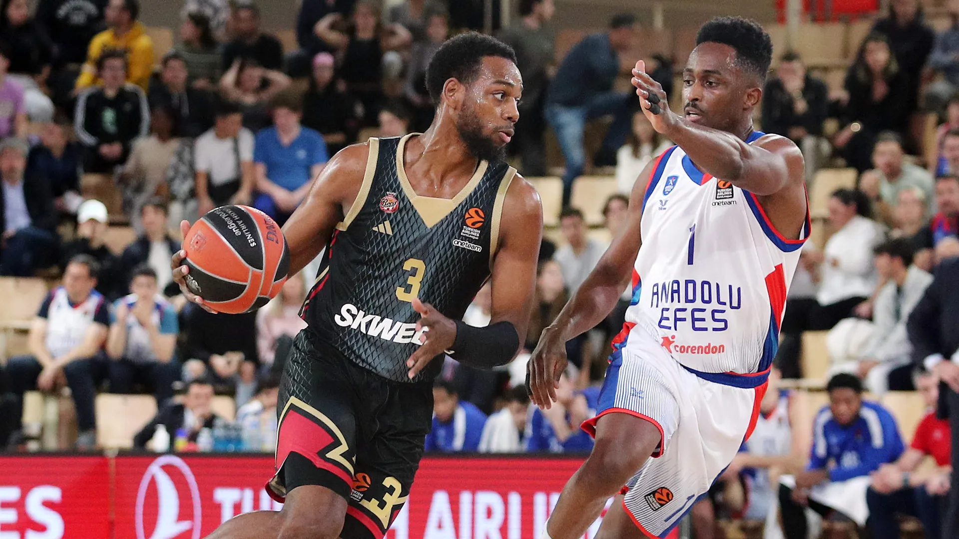 Anadolu Efes vence a Mónaco en el Principado, 82-89