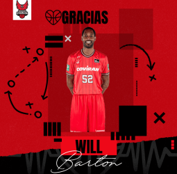 Will Barton deja de pertenecer al Coviran Granada