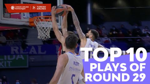 Las 10 mejores jugadas de la jornada 29 de la Euroliga