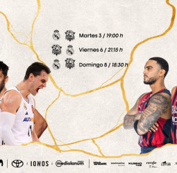 Previa ACB, playoffs cuartos: Real Madrid - Baskonia