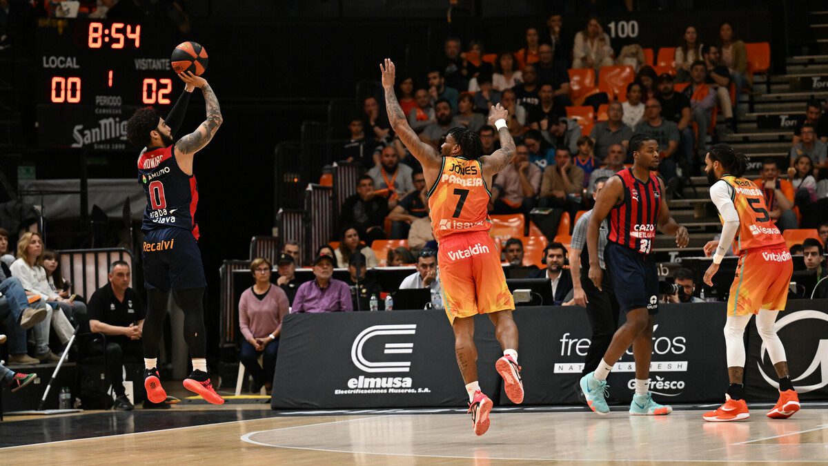 Marinkovic impulsa al Cazoo Baskonia en Valencia (81-85)