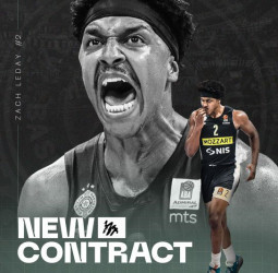 El Partizan anuncia la renovación de Zach LeDay