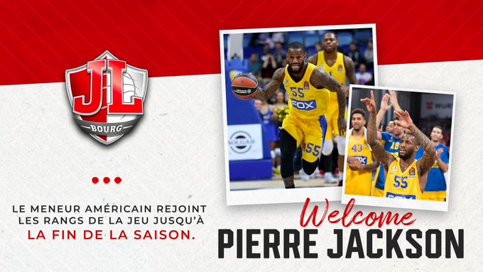 Pierre Jackson ficha por el JL Bourg
