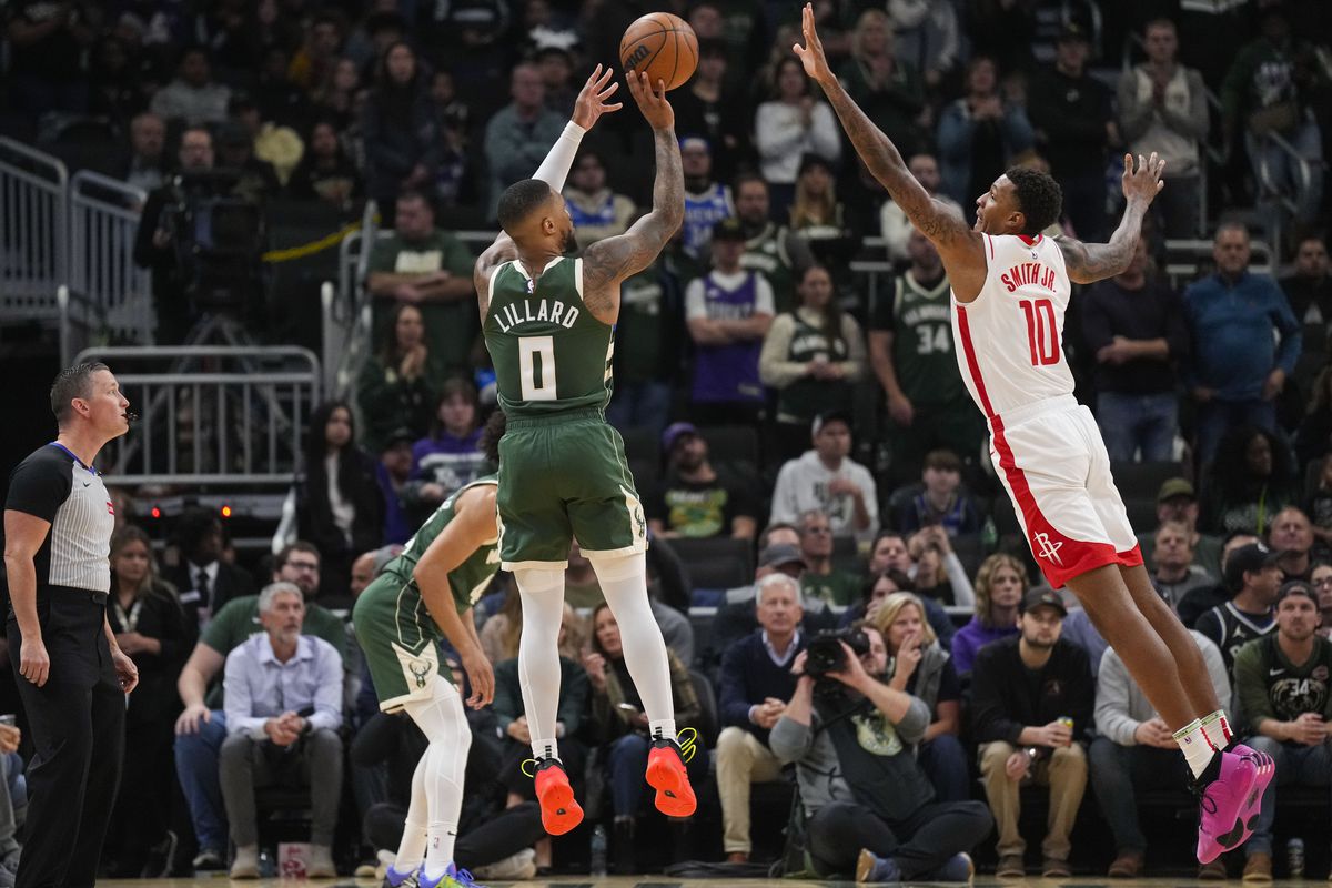Lillard culmina el mejor final de partido de los Bucks, 100-101