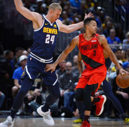 McCollum impulsa a sus Blazers hasta la final de conferencia (100-96) [3-4]