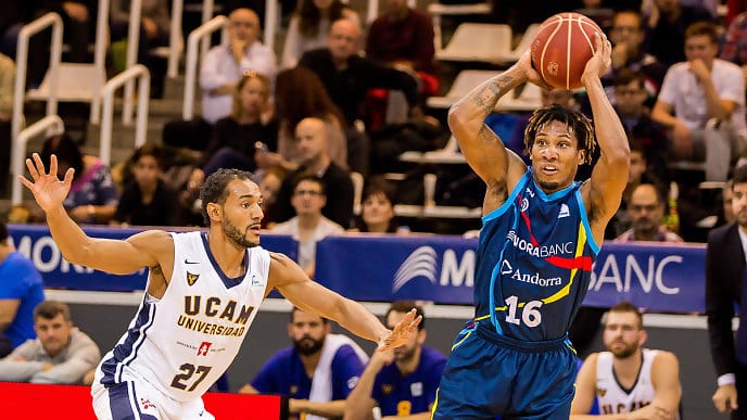 4 de 4 en casa para el Morabanc Andorra tras ganar al UCAM Murcia (88-72)