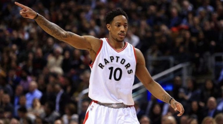 DeRozan lídera, Sixers suma y Wizards gana en la prórroga