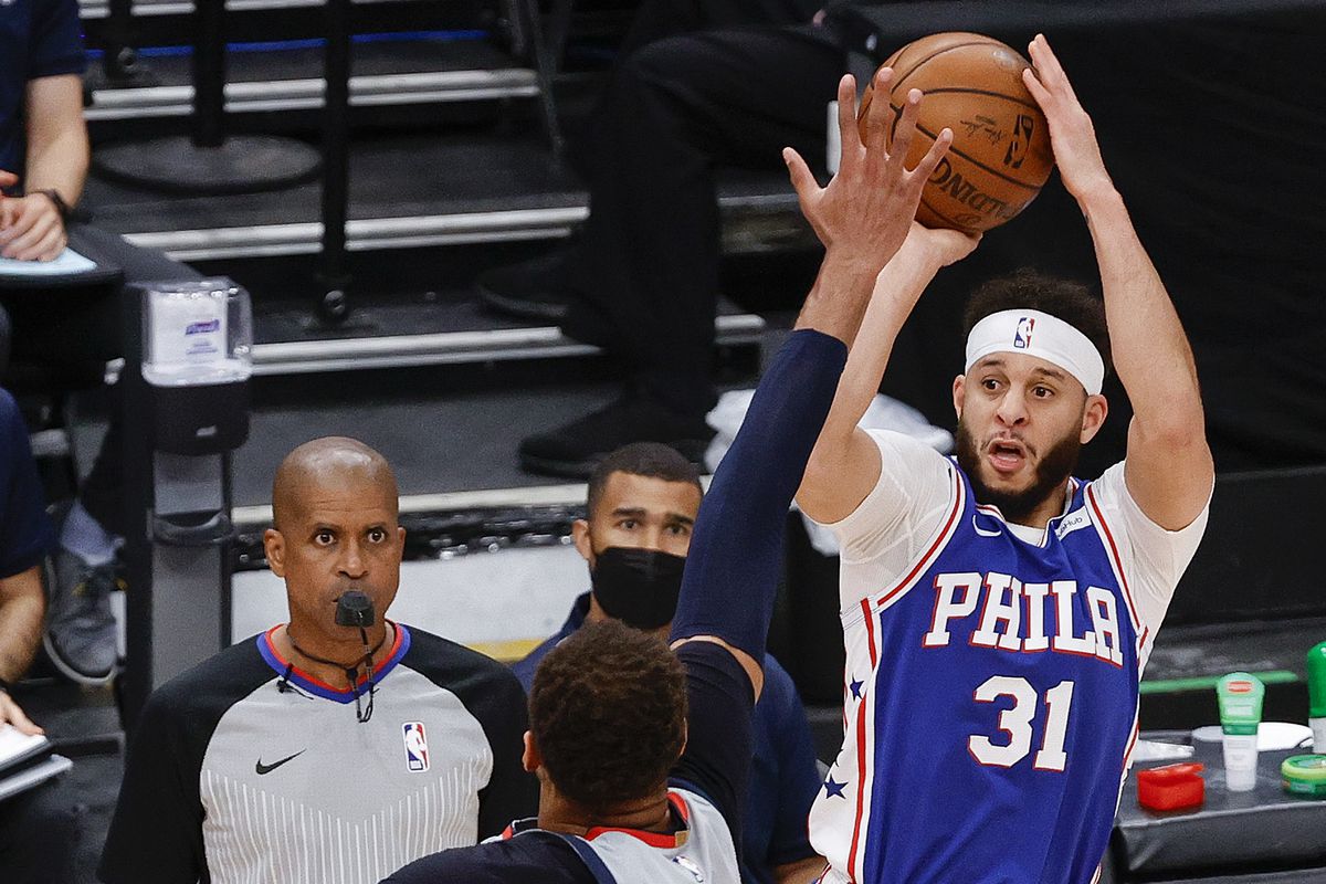 Los Sixers no quisieron prolongar más su serie ante los Wizards (129-112) [4-1]