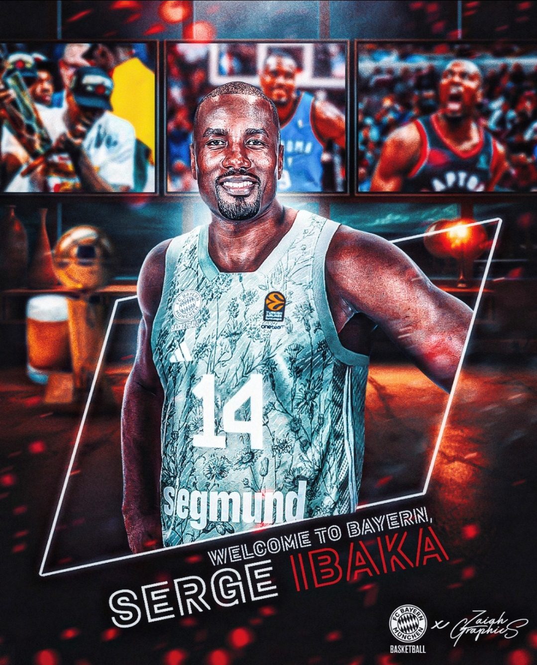 El Bayern Múnich anuncia el fichaje de Serge Ibaka