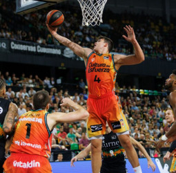 Valencia Basket busca seguir sólido en la Fonteta ante el Surne Bilbao Basket