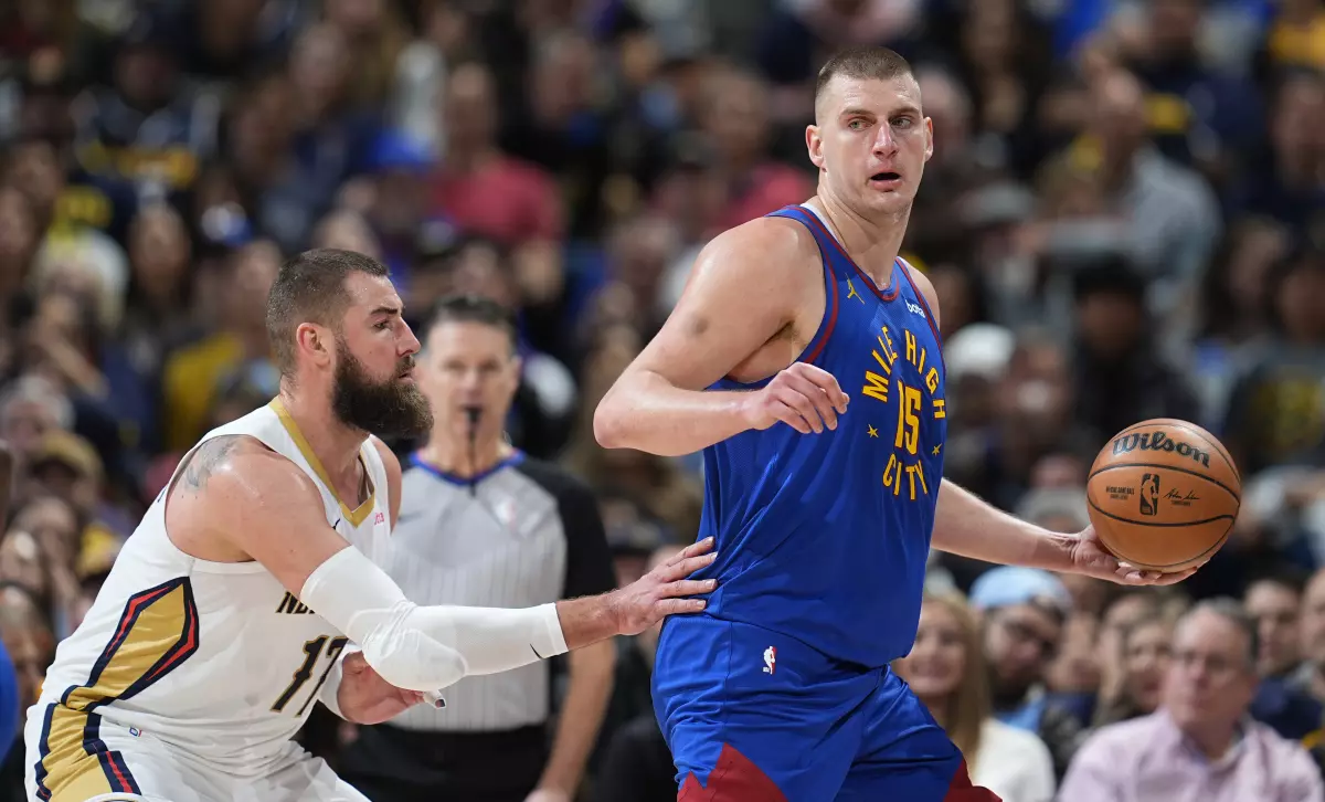 Jokic le tiene tomada la medida a los Pelicans