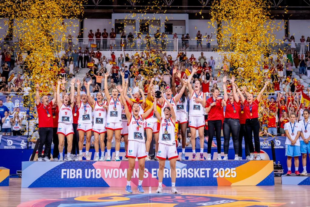 U18F: Brillantes campeonas de Europa en La Palma
