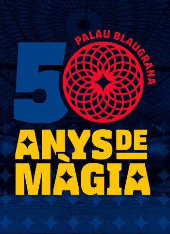 Cálido homenaje al Palau Blaugrana en su cincuenta aniversario