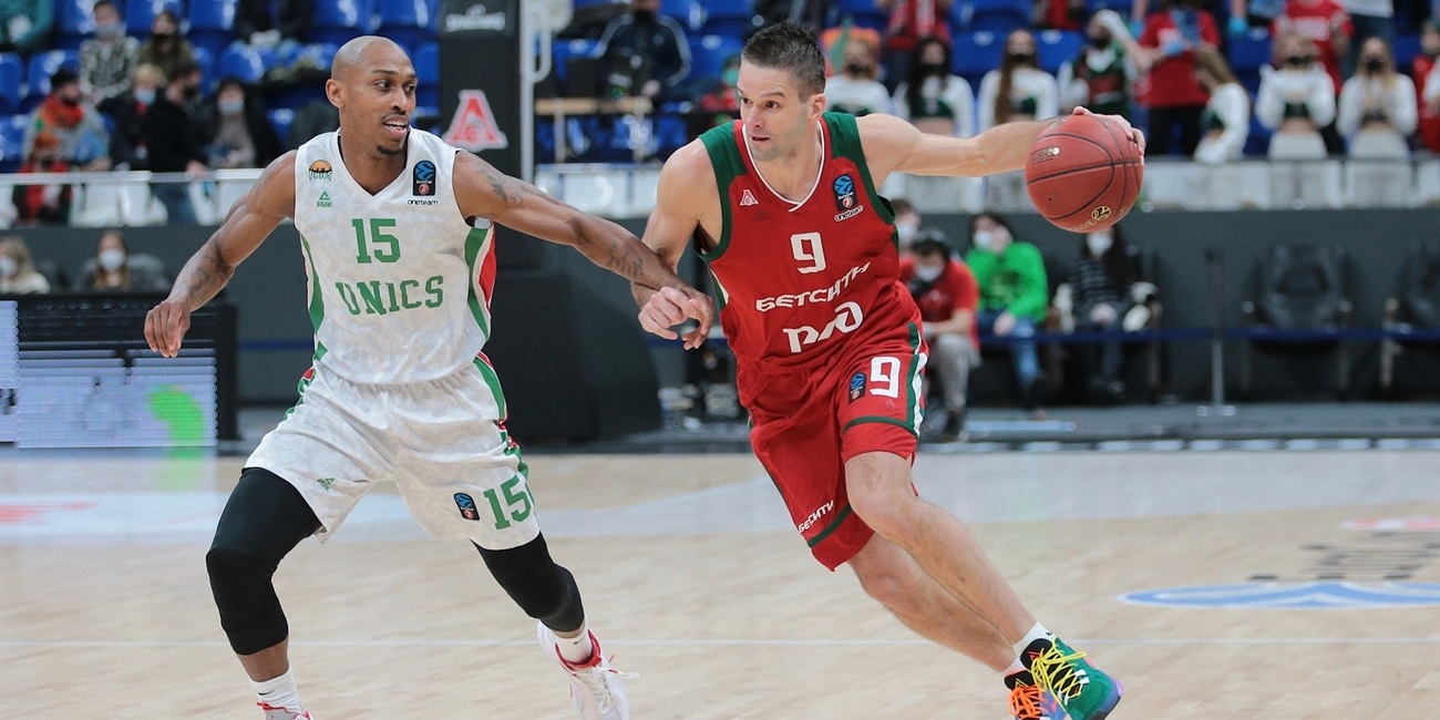 El Lokomotiv vence para empatar la serie ante el Unics Kazan (86-74) [1-1]