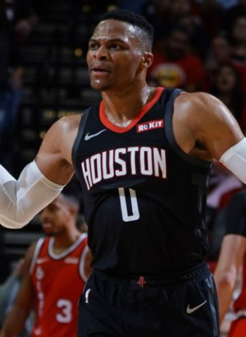 Russell Westbrook, positivo en coronavirus
