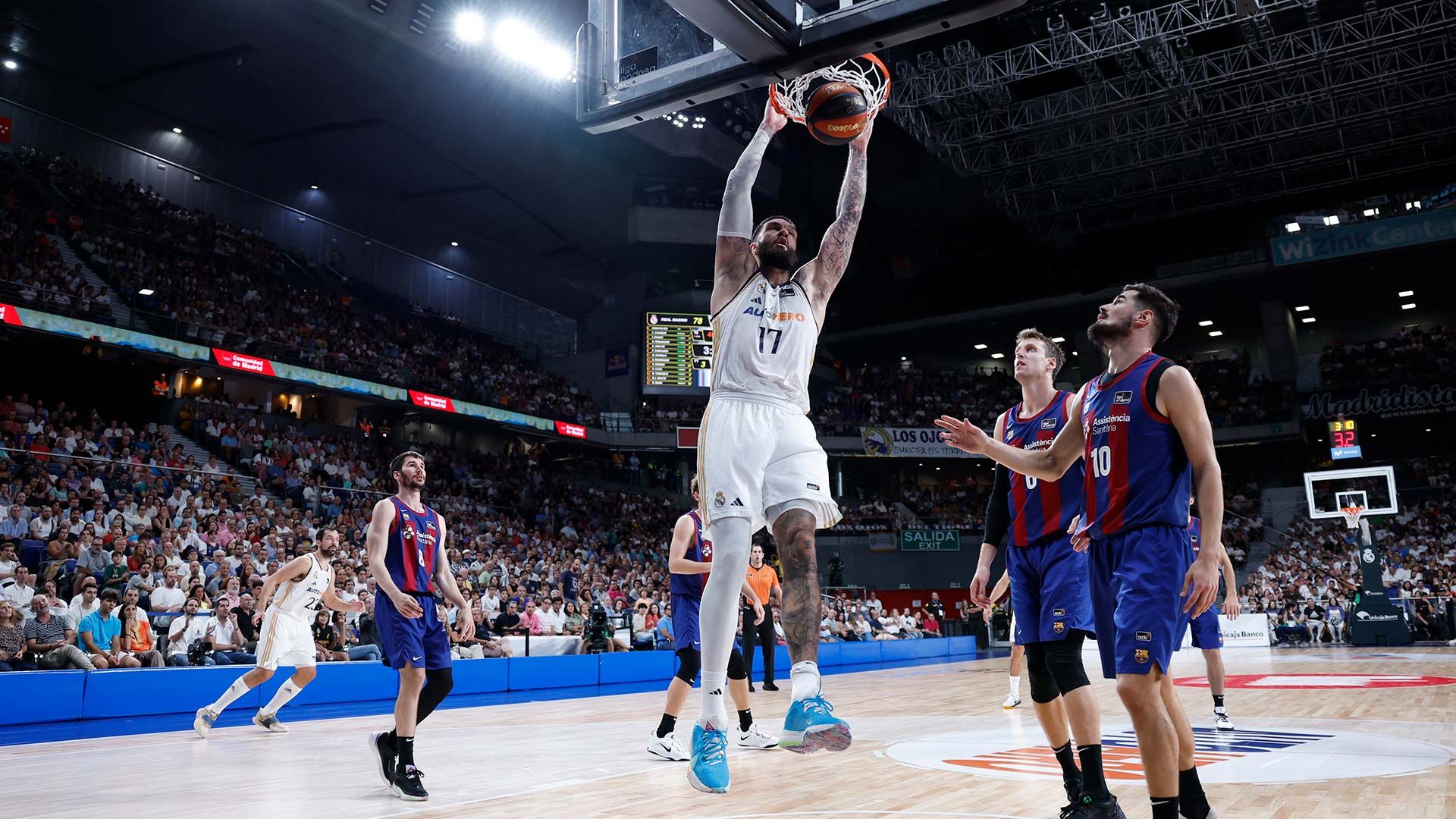 El Real Madrid se lleva el clásico (86-79)