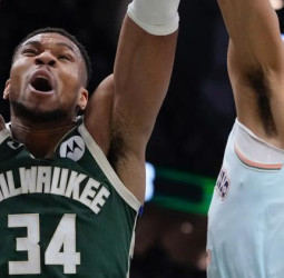 Antetokounmpo se come a Wembanyama, 121-105