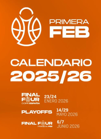 La Primera FEB pone en marcha la maquinaria de las ilusiones con el sorteo de su calendario