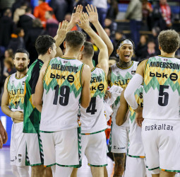 Un Surne Bilbao Basket más coral se crece en el Nou Congost (76-86)