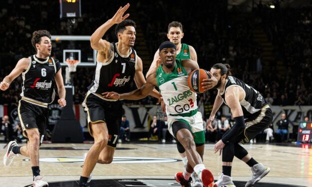 El Zalgiris Kaunas se muestra muy solido en Bolonia, 77-87